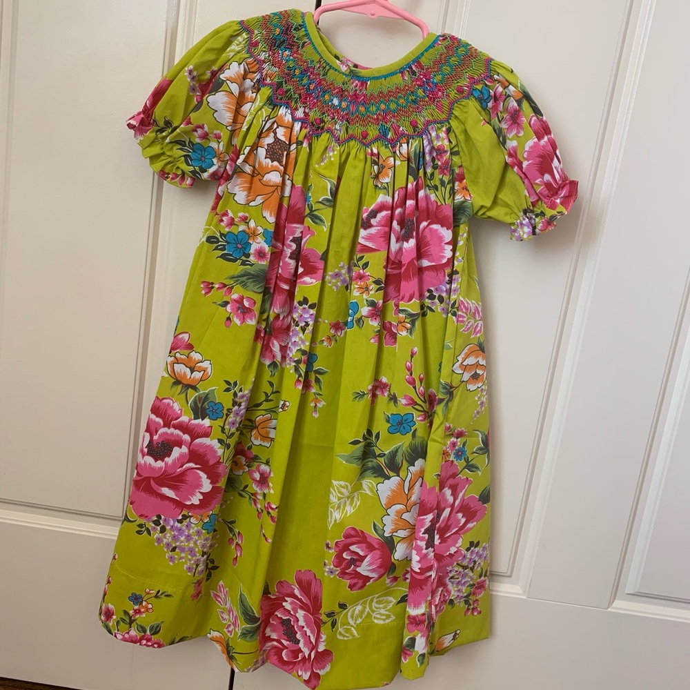 Nola Smocked Dress 3T